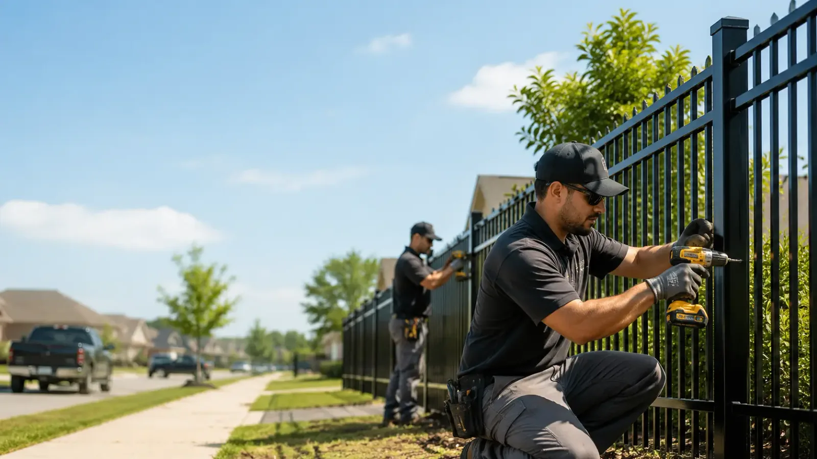 Metal Fence Installation in Dearborn, MO